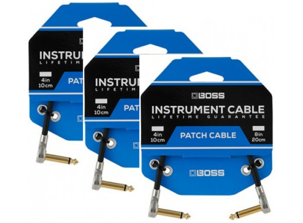 <b>BOSS BPC-4-3 Cabo Patch para Pedais Pack 3 cabos 10 centimetros comprimento</b> <b>BOSS BPC-4-3 Cabo Patch para Pedais Pack 3 cabos 10 centimetros comprimento</b>